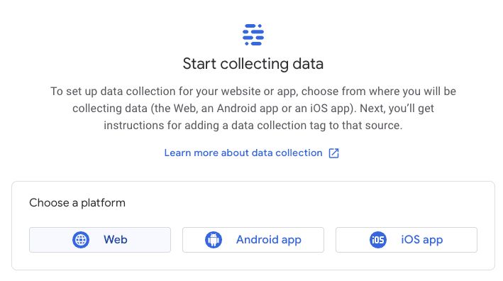 image7 start collecting data