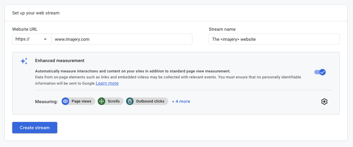 image8 set up your web stream